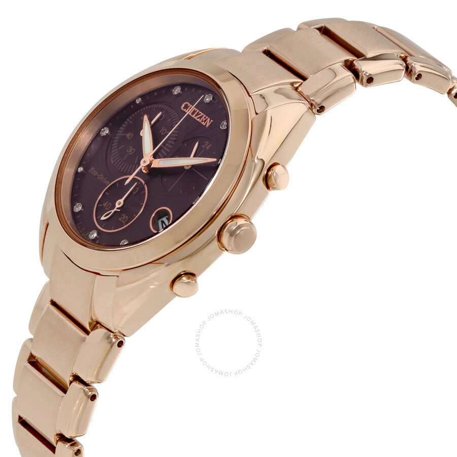 Reloj Citizen Eco-Drive Cronógrafo Mujer FB1395-50W