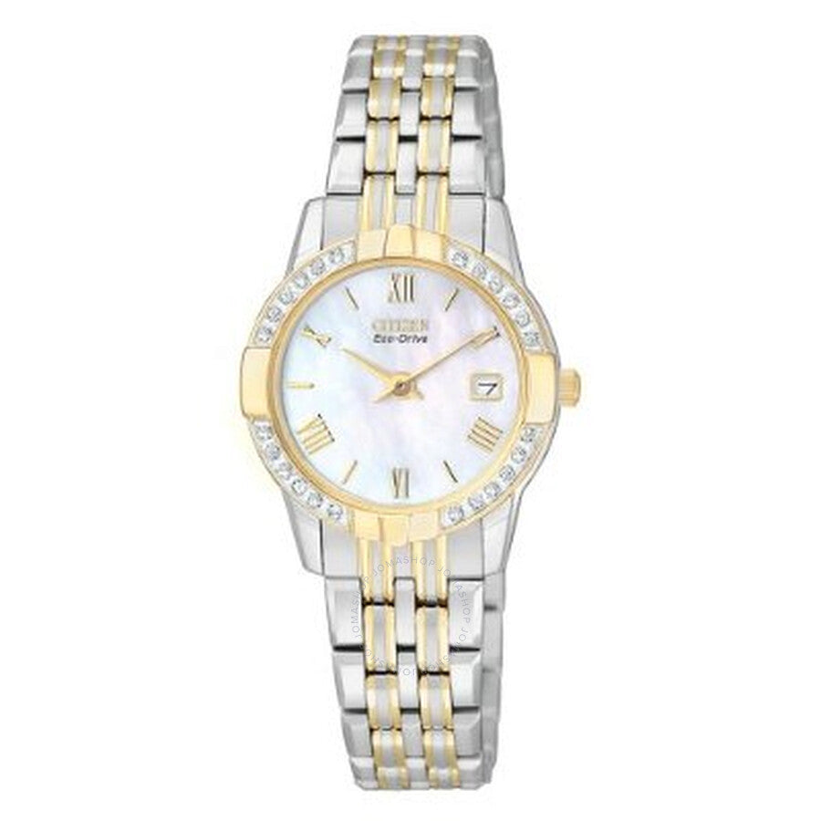 Citizen Eco-Drive Diamond Ladies Watch GA1014-54D - The Watches Men & Co