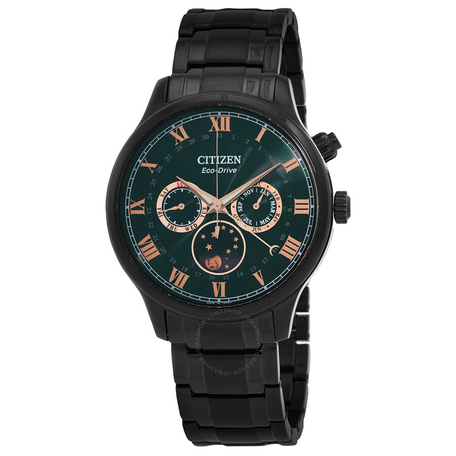 Citizen Eco-Drive Green Dial Men's Watch AP1055-87X - The Watches Men & Co