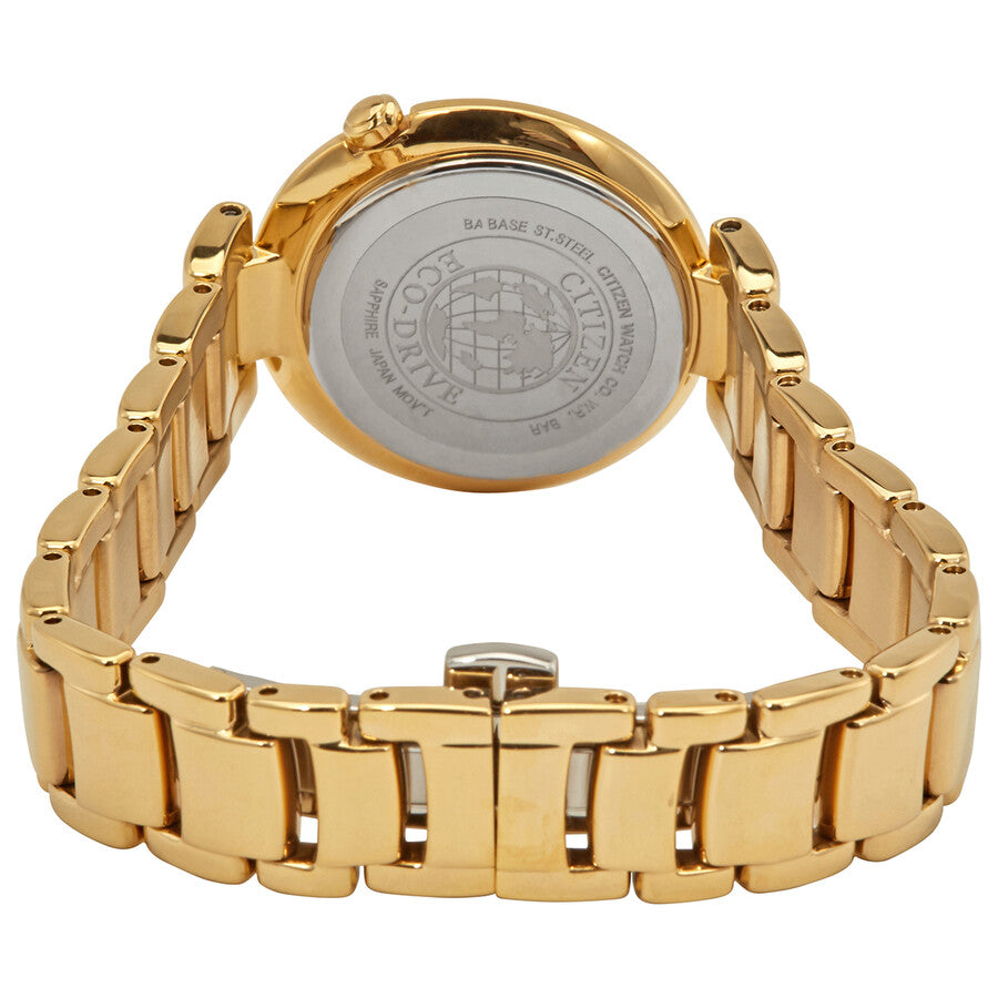 Citizen Eco-Drive Mother of Pearl Crystal Dial Ladies Watch EM0336-59D