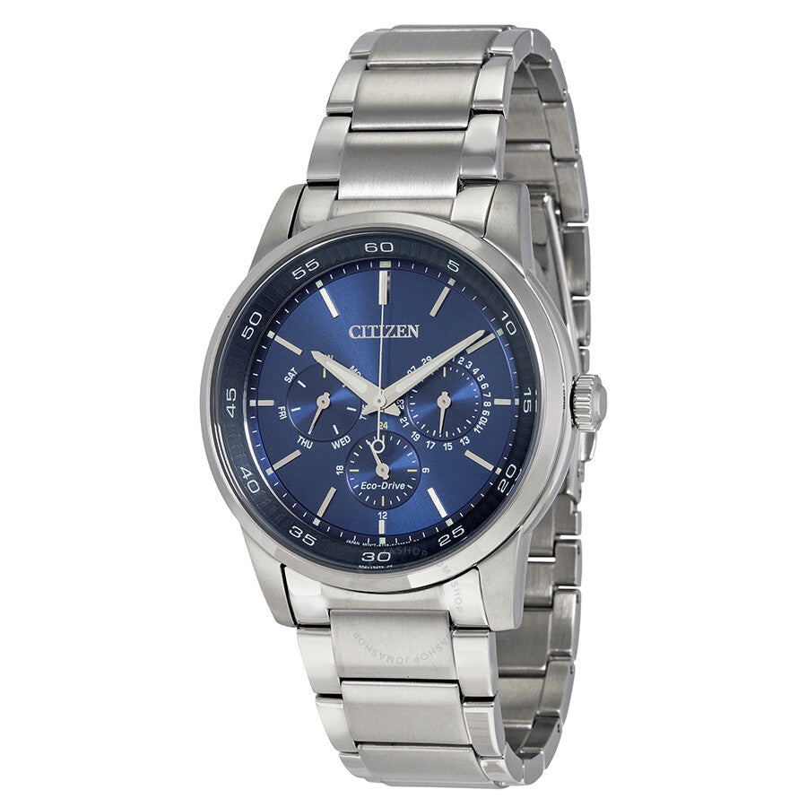 Citizen Eco-Drive Multi-Function Blue Dial Men's Watch BU2010-57L