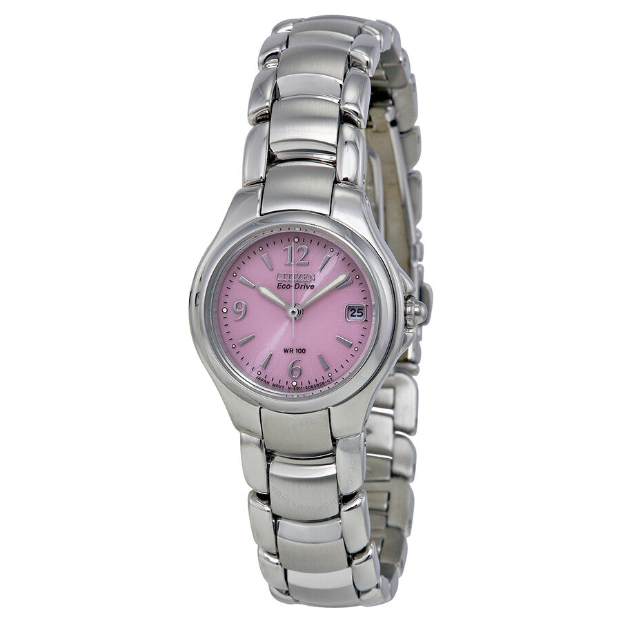 Citizen Eco-Drive Pink Silhouette Ladies Watch EW1170-51X