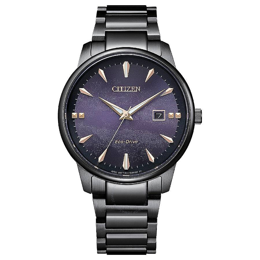 Citizen Eco-Drive Purple Dial Men's Watch BM7595-89X - The Watches Men & Co