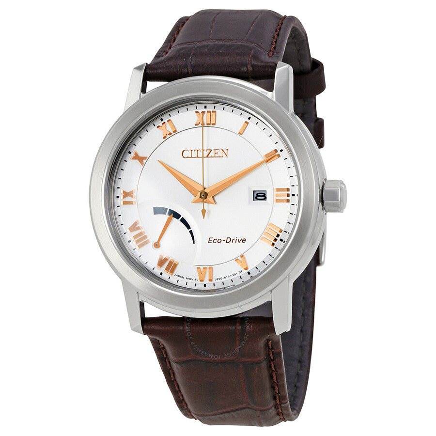 Reloj Citizen Eco-Drive para hombre con esfera plateada AW7020-00A