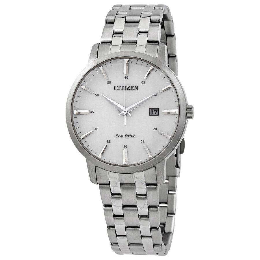 Citizen Eco-Drive Silver Dial Watch BM7460-88H - The Watches Men & Co