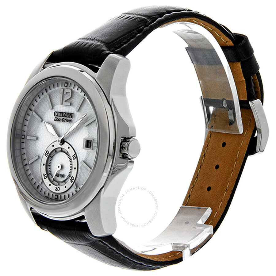 Citizen Eco-Drive Reloj de hombre de acero inoxidable con esfera blanca y gris BV1090-06A