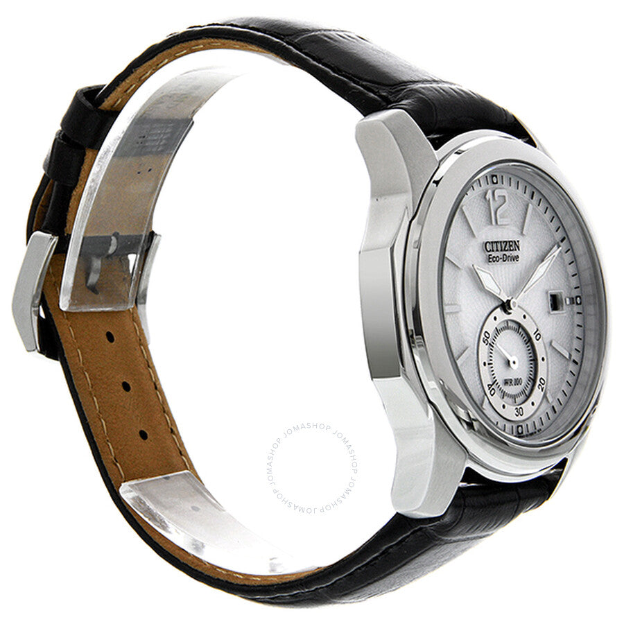 Citizen Eco-Drive Reloj de hombre de acero inoxidable con esfera blanca y gris BV1090-06A