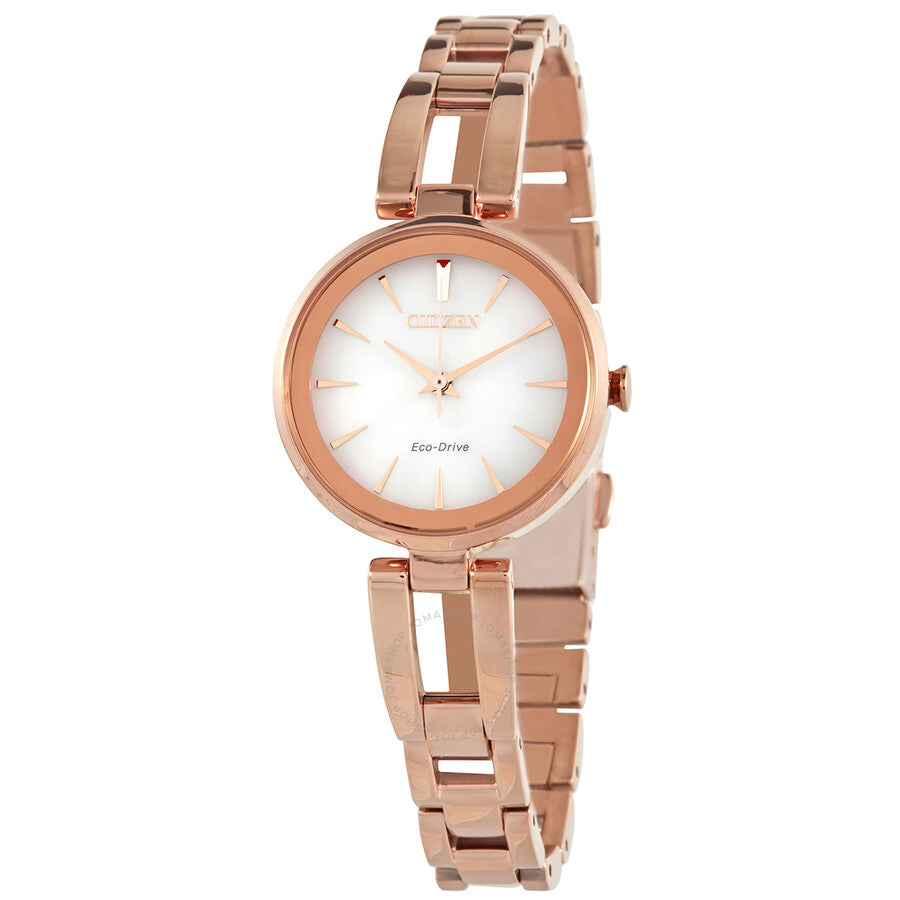 Citizen Eco-Drive White Dial Ladies Watch EM0639-81A - The Watches Men & Co