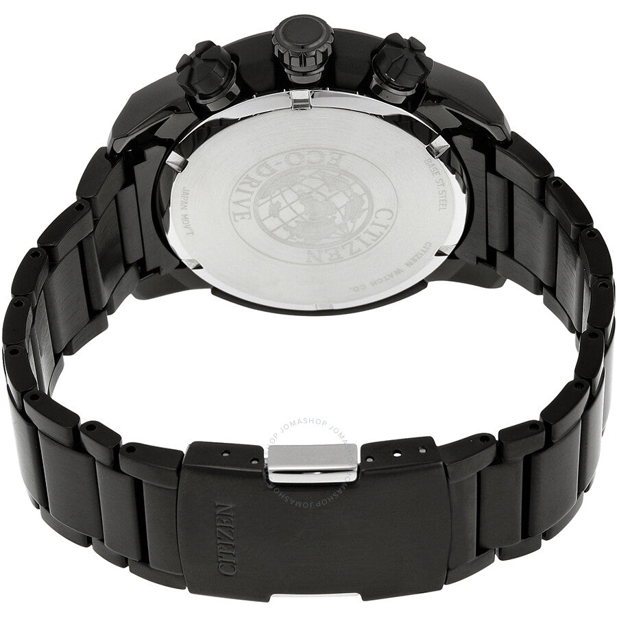Citizen Ecosphere Eco-Drive Reloj para hombre con esfera negra CA4184-81E