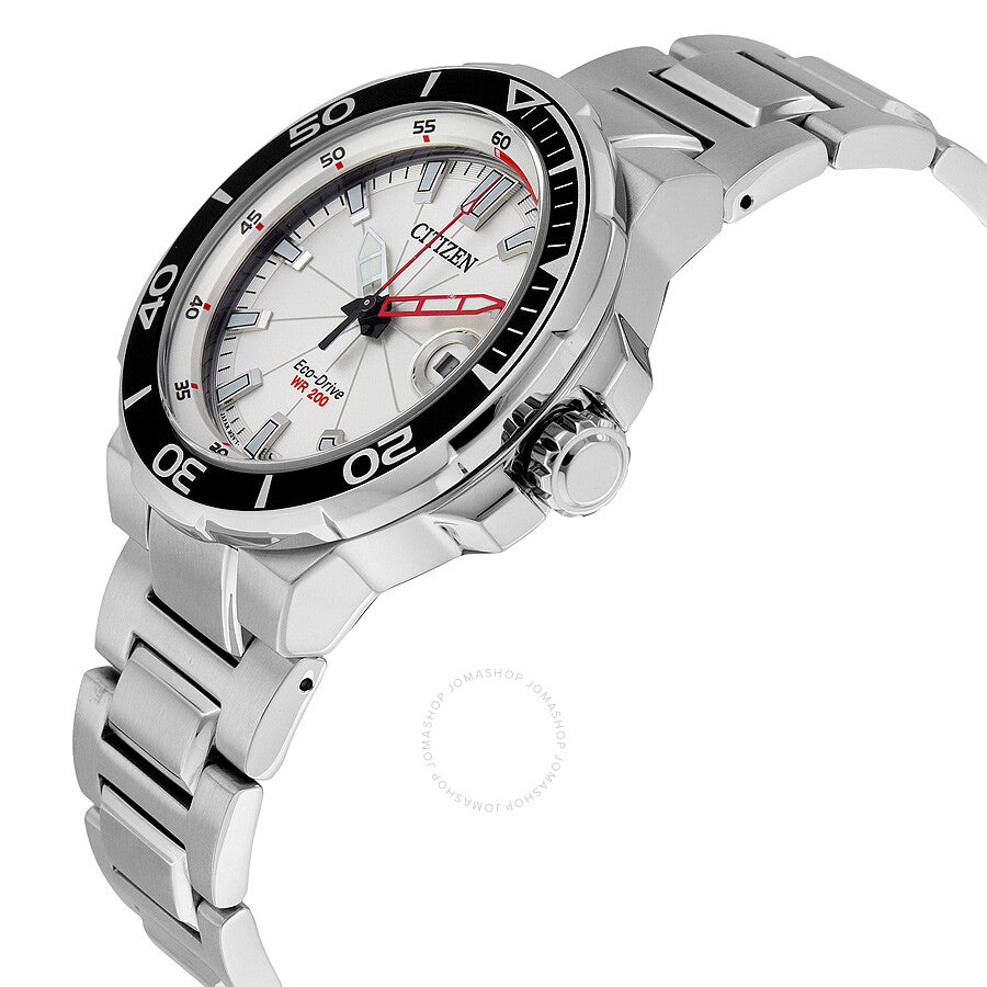 Citizen Endeavor Metalic Silver White Dial Men's Watch AW1420-55A
