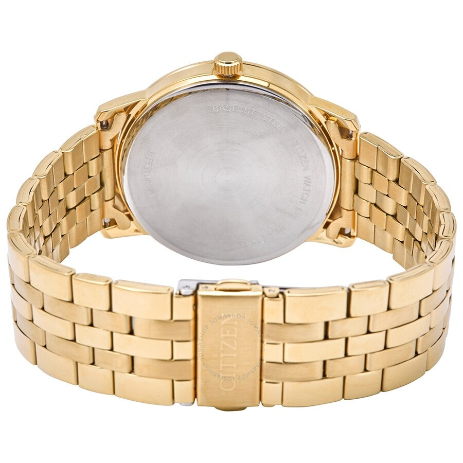 Citizen Gold Crystal Dial Yellow Gold-tone Ladies Watch BI5032-56P