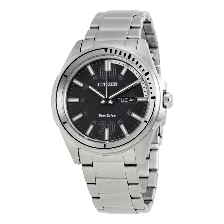 Citizen HTM Black Dial Men's Watch AW0031-52E