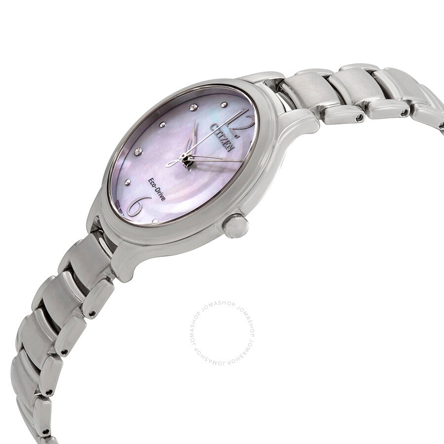 Reloj Citizen L para mujer con esfera de nácar y cristal EM0550-59D