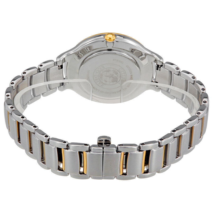 Citizen L Mother Of Pearl Dial Ladies Two Tone Watch EM0554-58N