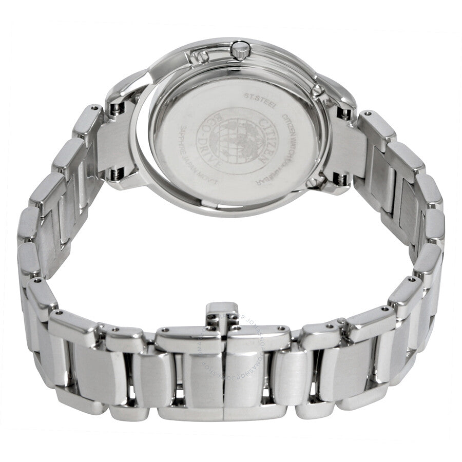 Reloj Citizen L Sunrise Solitare con esfera de diamante negro para mujer EW5520-50E