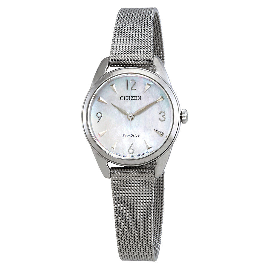 Citizen LTR Eco-Drive Mother of Pearl Dial Ladies Watch EM0680-53D - The Watches Men & Co
