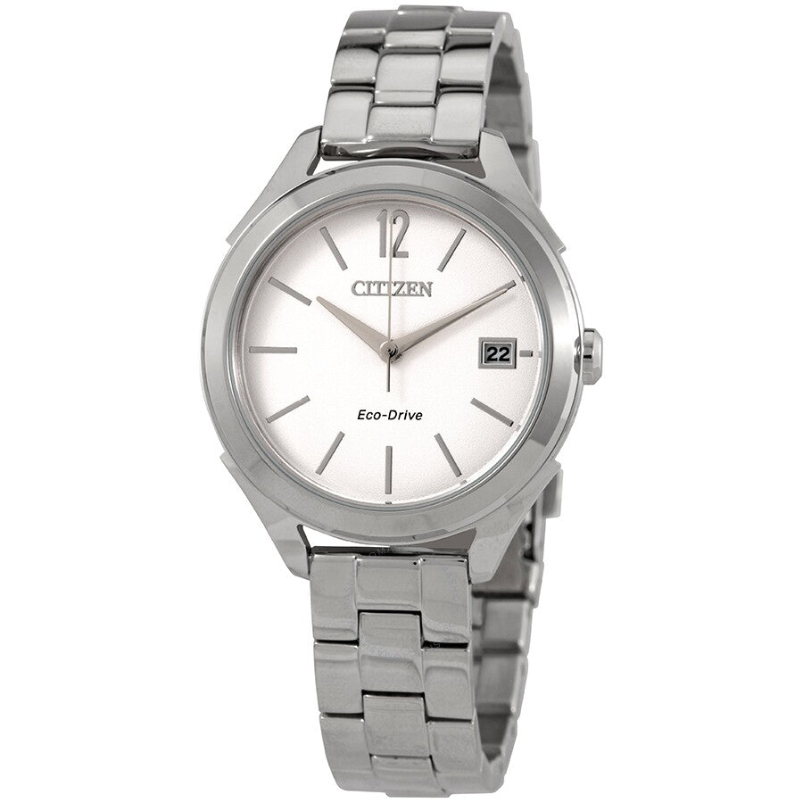 Citizen LTR Silver Dial Stainless Steel Ladies Watch FE6140-54A