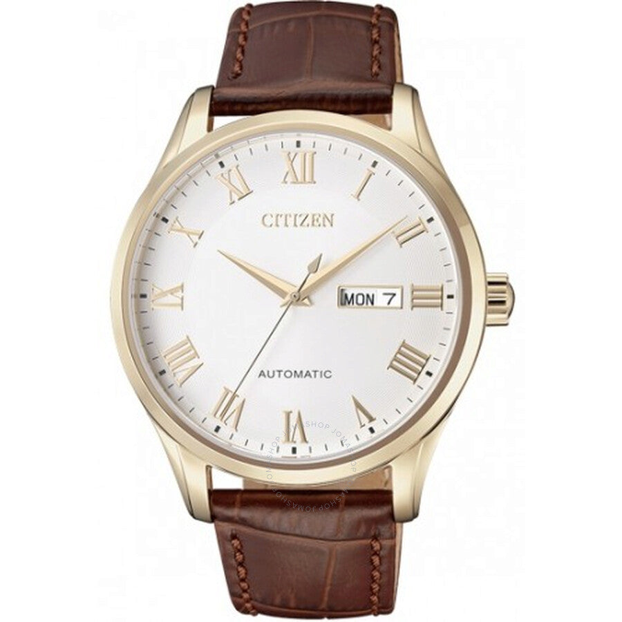 Citizen Mechanical Automatic White Dial Men's Watch NH8363-14A - The Watches Men & Co