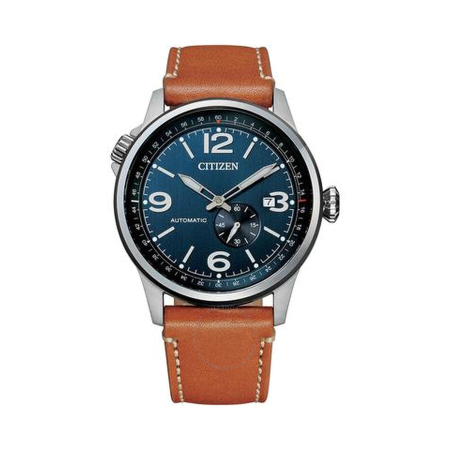 Citizen Mechanical Blue Dial Men's Watch NJ0140-25L - The Watches Men & Co