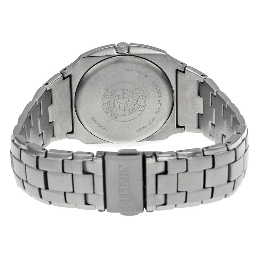 Citizen Men's Eco Drive Black Dial Titanium Watch BM6560-54H