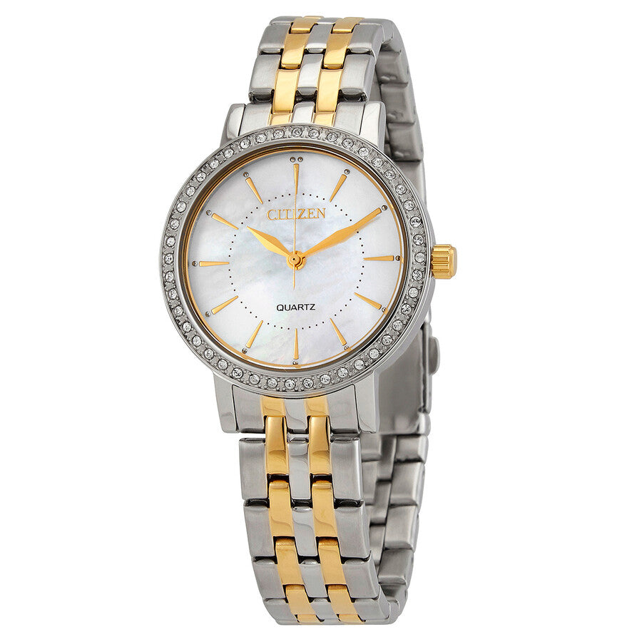 Reloj Citizen para mujer de cuarzo con esfera de nácar EL3044-89D