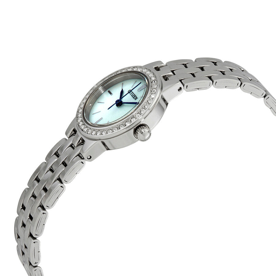 Citizen Mother of Pearl Dial Stainless Steel Ladies Watch EJ6100-51N