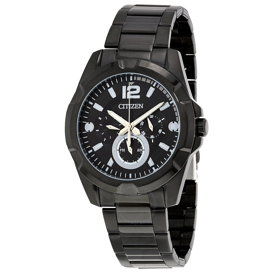 Citizen Multifunction Black Dial Men's Watch AG8335-58E