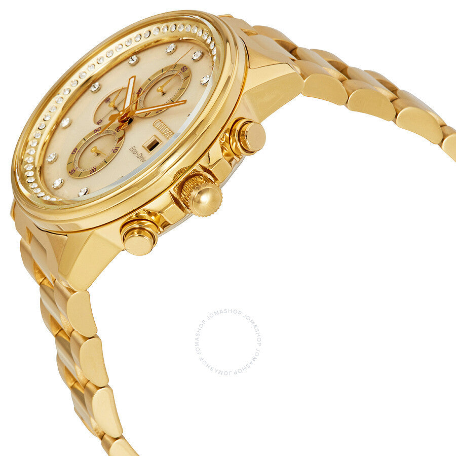 Reloj Citizen Nighthawk Eco-Drive Chamagne Dial FB3002-53P