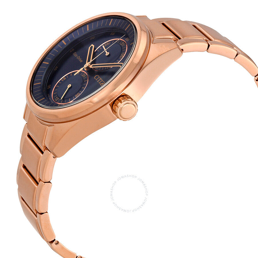 Citizen Paradex Blue Dial Rose Gold-tone Men's Watch BU3013-53L