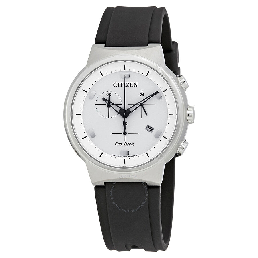 Citizen Paradex Chronograph White Dial Men's Watch AT2400-05A