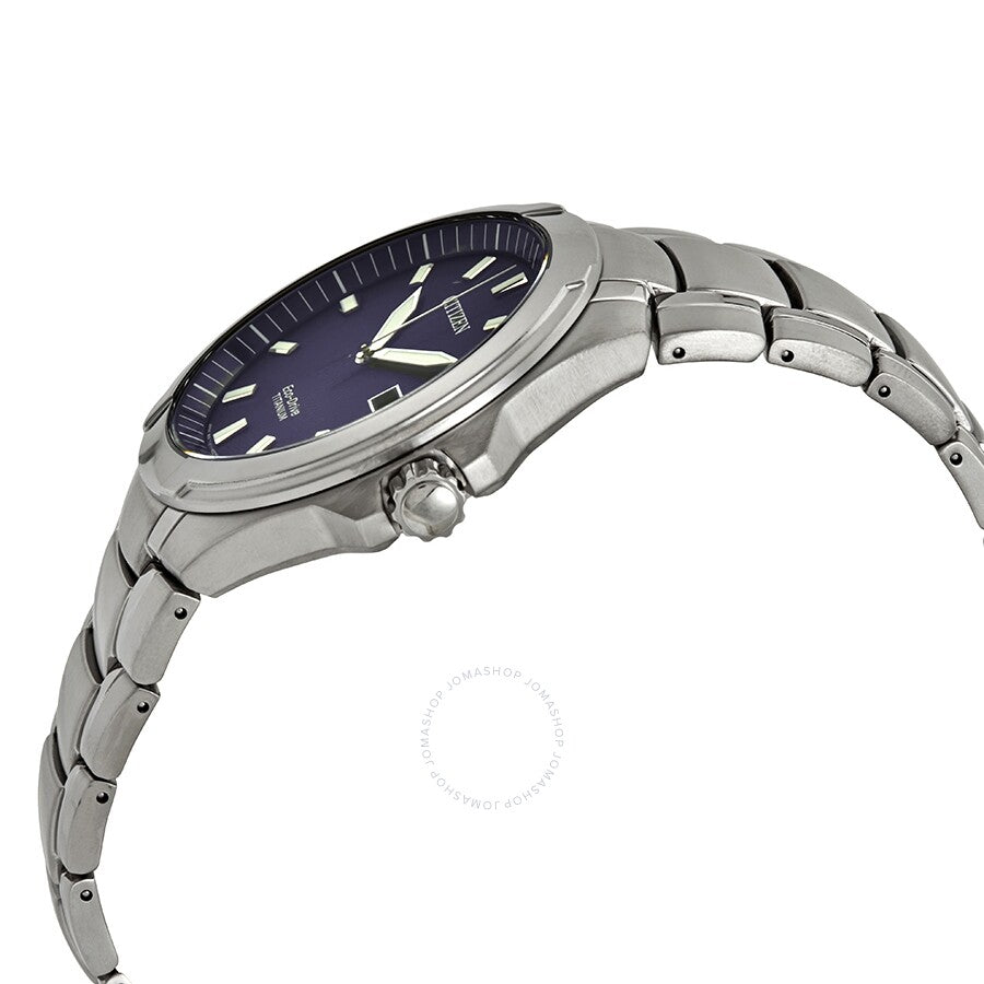 Citizen Paradigm Super Titanium Eco-Drive Blue Dial Men's Watch BM7431-51L