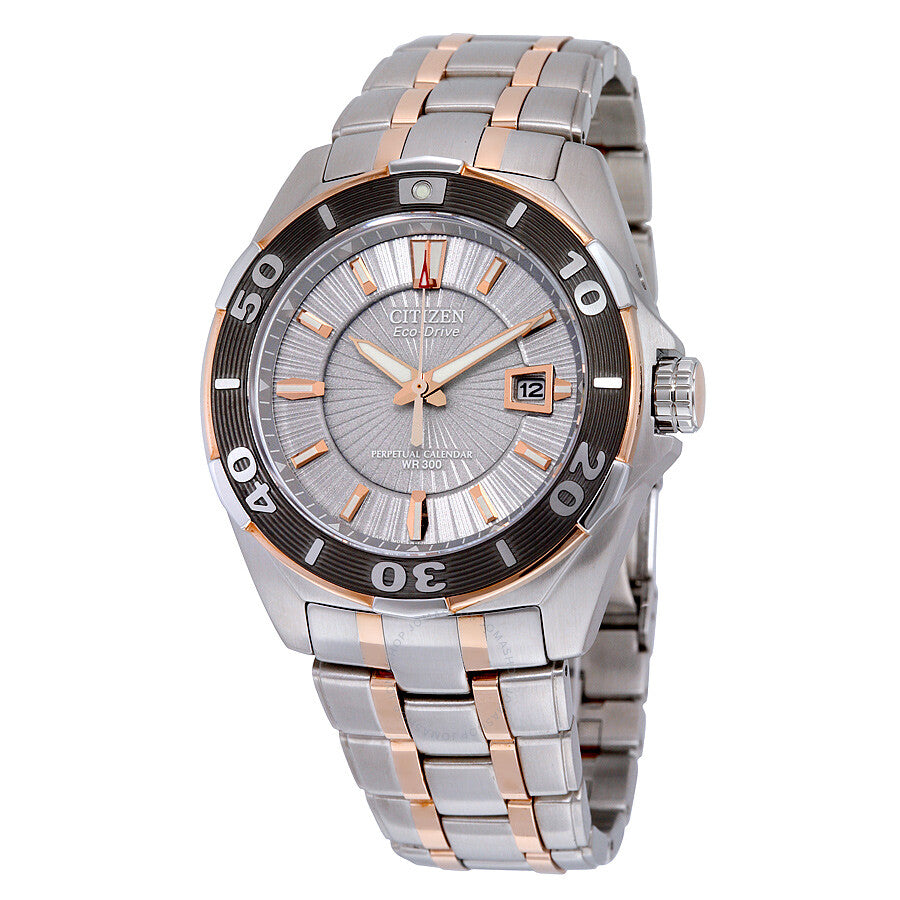 Citizen Perpetual Calendar Eco-Drive Grey Dial Men's Watch BL1254-54A