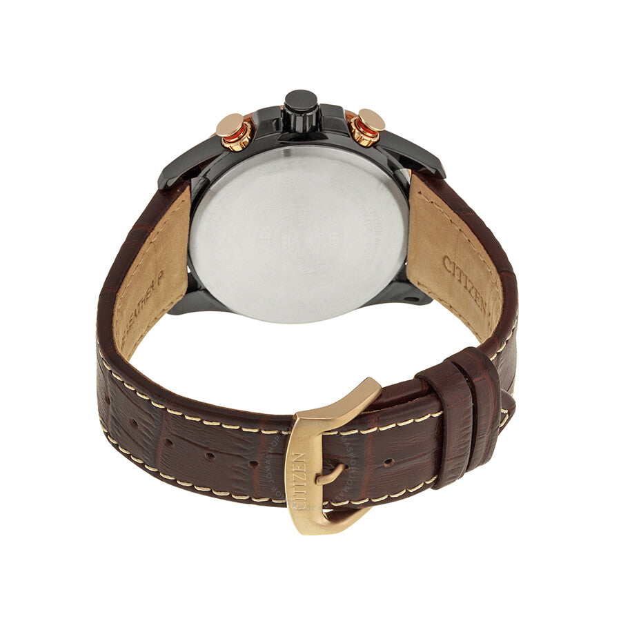 Citizen Perpetual Chrono A-T Dark Brown Dial Men's Watch AT4006-06X