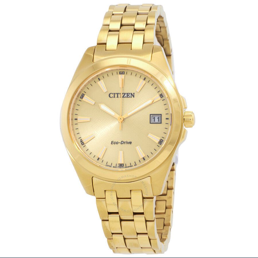 Citizen Peyten Eco-Drive Champagne Dial Ladies Watch EO1222-50P - The Watches Men & Co