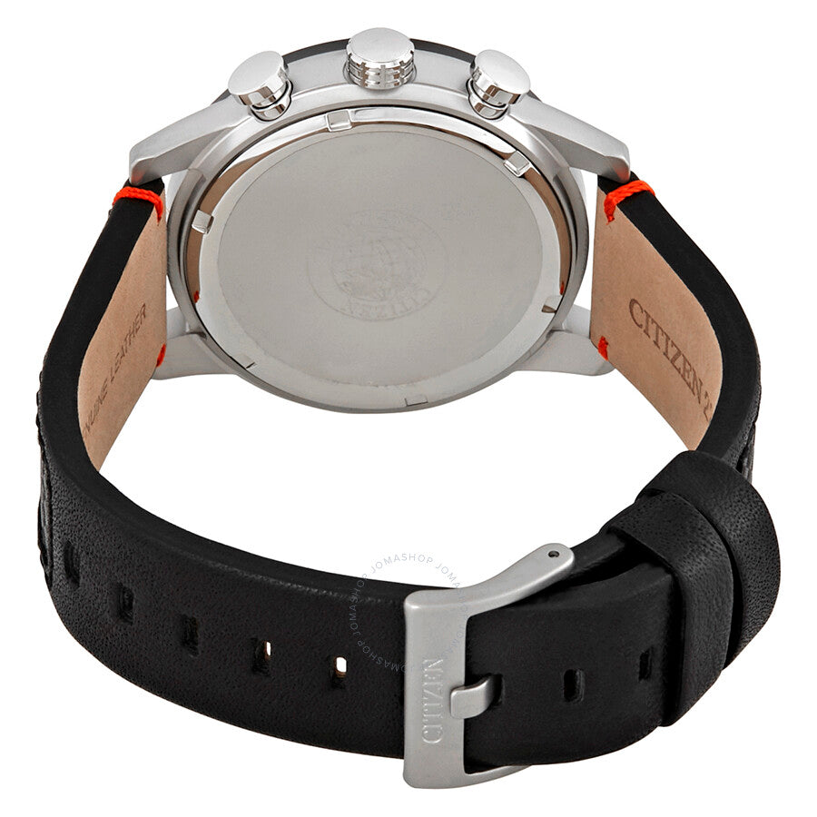 Citizen Primo Chronograph Eco-Drive Black Dial Men's Watch CA0681-03E