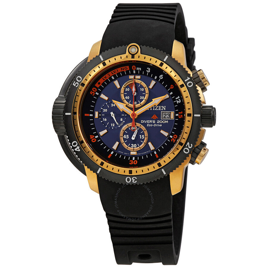 Citizen Promaster Aqualand Chronograph Eco-Drive Men's Watch BJ2124-14E - The Watches Men & Co