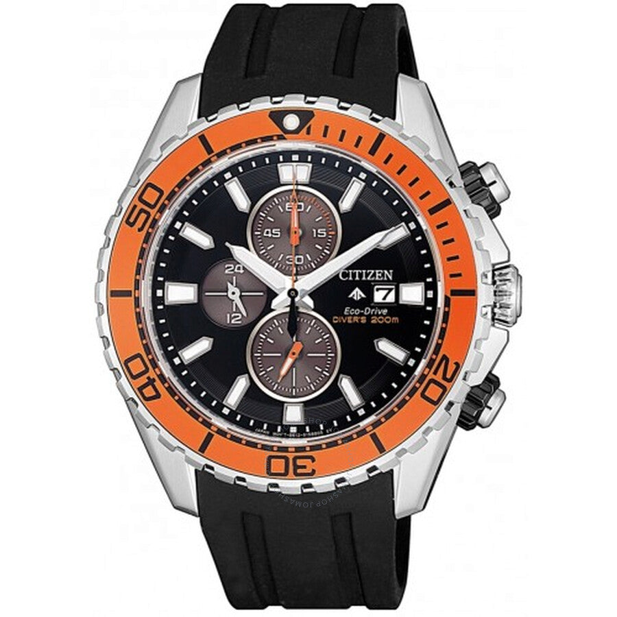 Citizen Promaster Chronograph Black Dial Men's Watch CA0718-13E - The Watches Men & Co