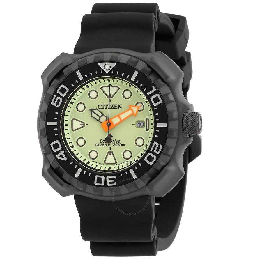 Citizen Promaster Diver Eco-Drive Green Dial Men's Watch BN0227-17X - The Watches Men & Co