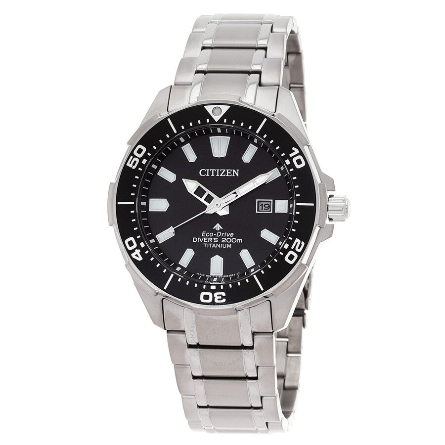 Citizen Promaster Eco-Drive Black Dial Men's Watch BN0200-81E - The Watches Men & Co