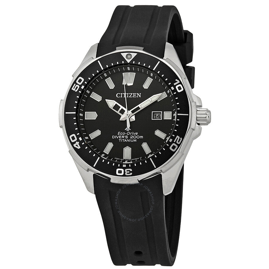 Citizen Promaster Eco-Drive Titanium Black Dial Men's Watch BN0200-05E - The Watches Men & Co