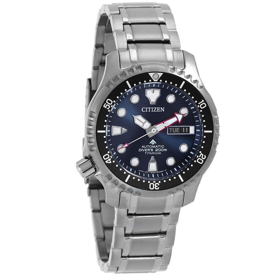 Citizen Promaster Lefty Automatic Blue Dial Men's Watch NY0100-50M - The Watches Men & Co