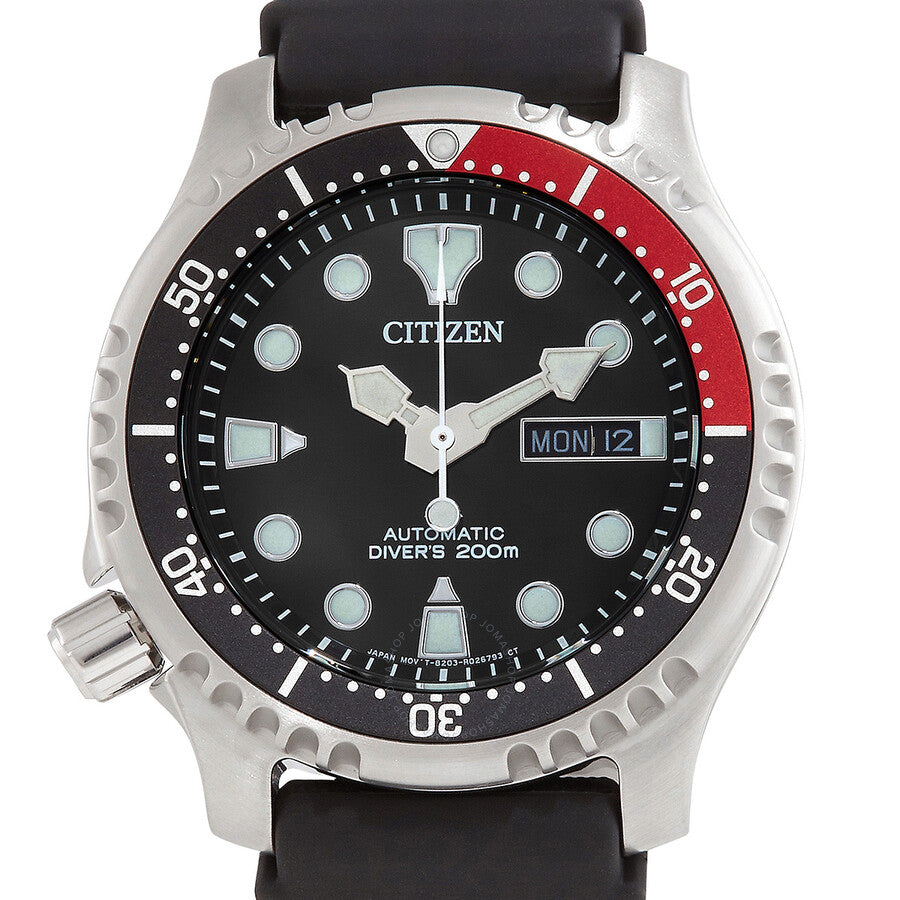 Citizen Promaster Marine Automatic Black Dial Men's Watch NY0085-19E - Watches of America #4