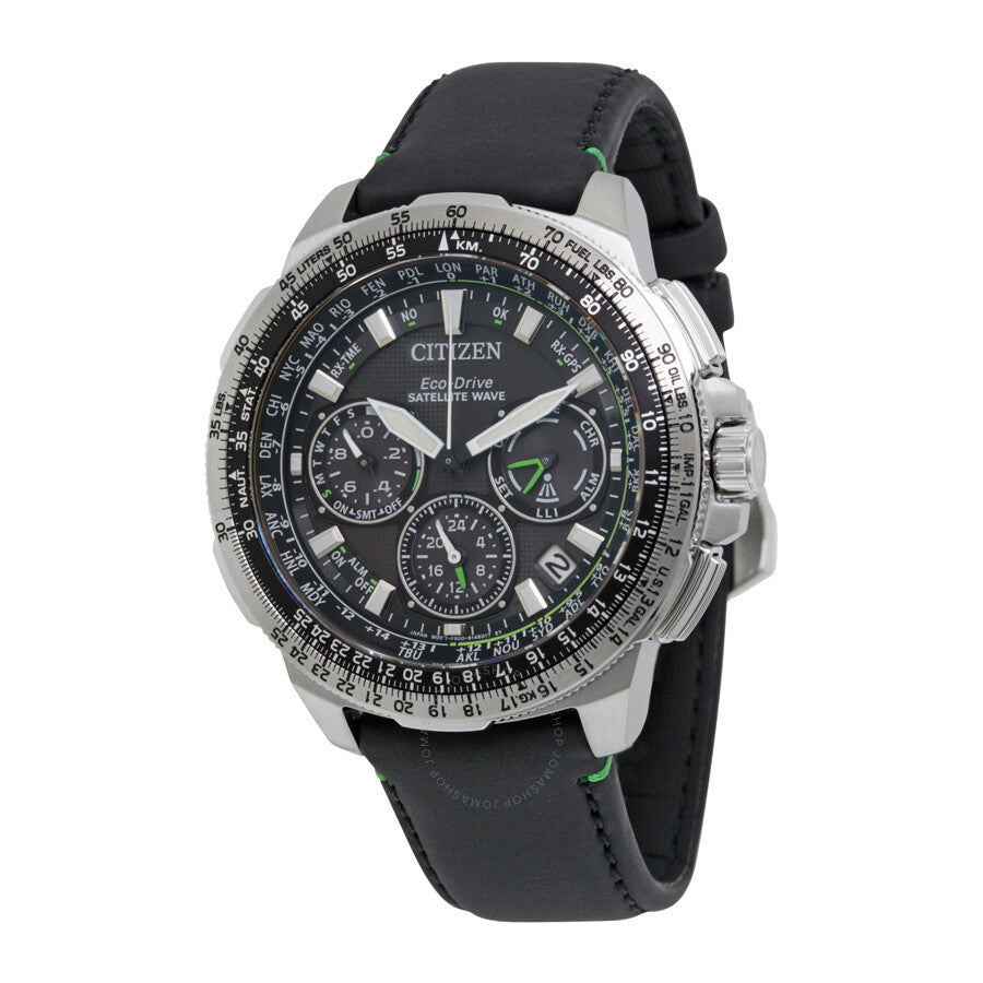 Citizen Promaster Navihawk Black Dial Men's Chronograph Watch CC9030-00E - The Watches Men & Co