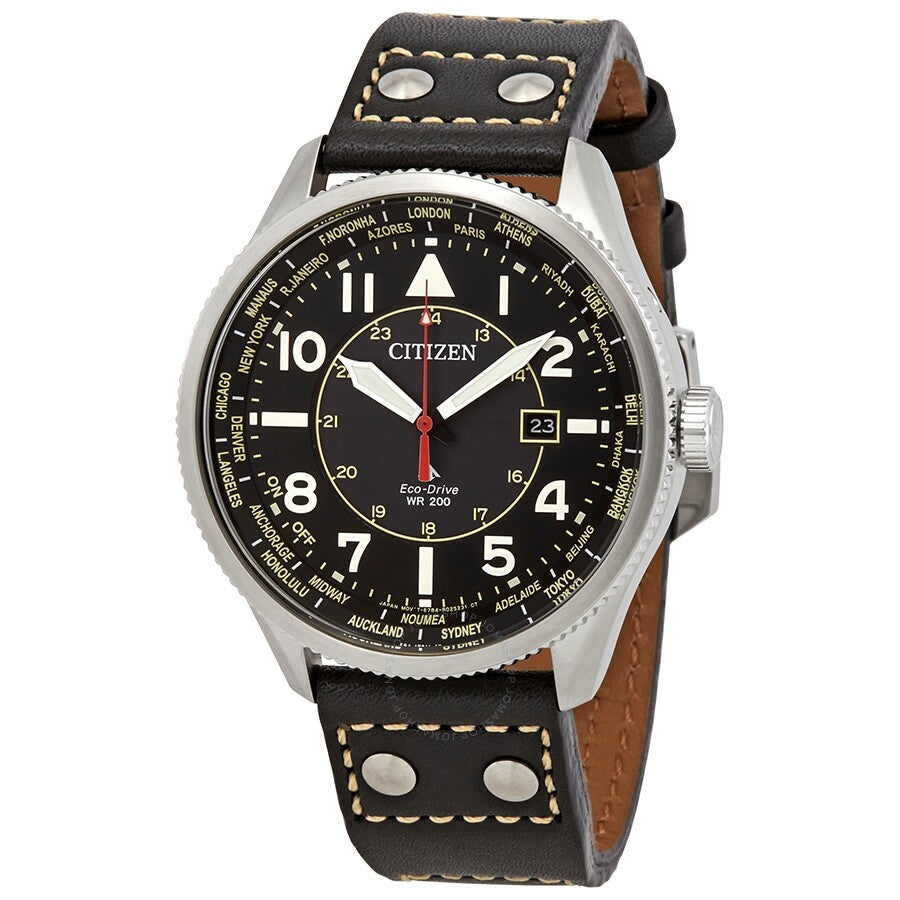 Citizen Promaster Nighthawk Perpetual World Time Men's Watch BX1010-02E