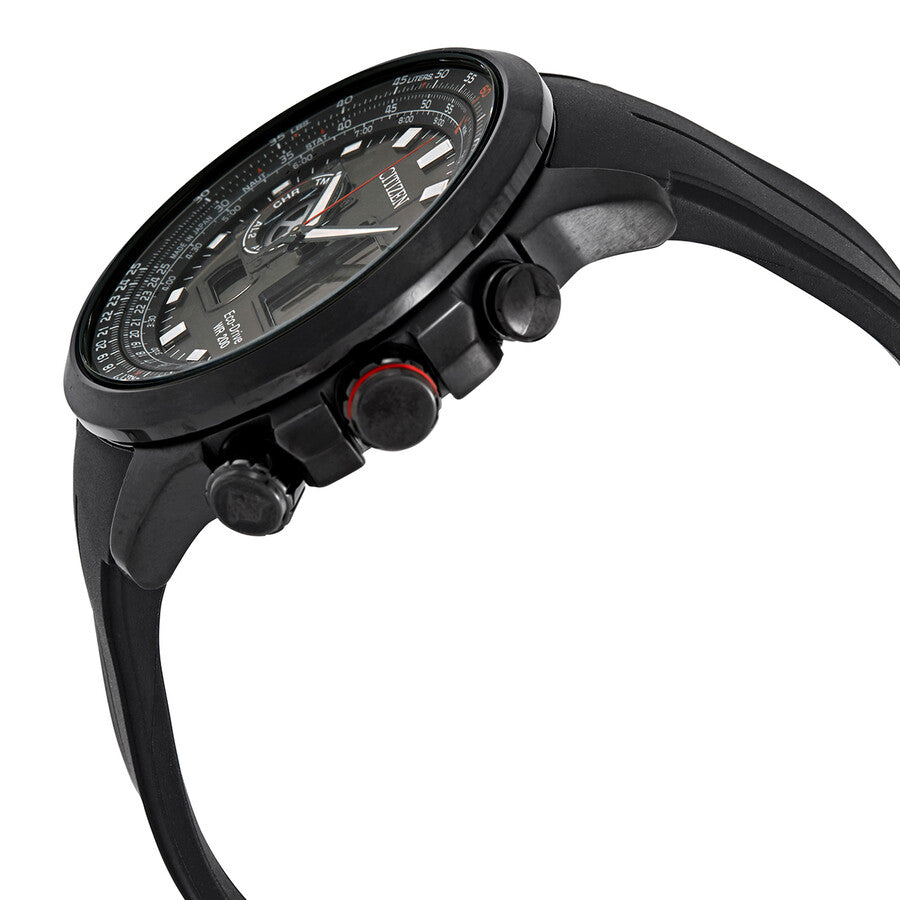 Citizen Promaster Sky World Time Chronograph Analog-Digital Men's Watch JZ1066-02E
