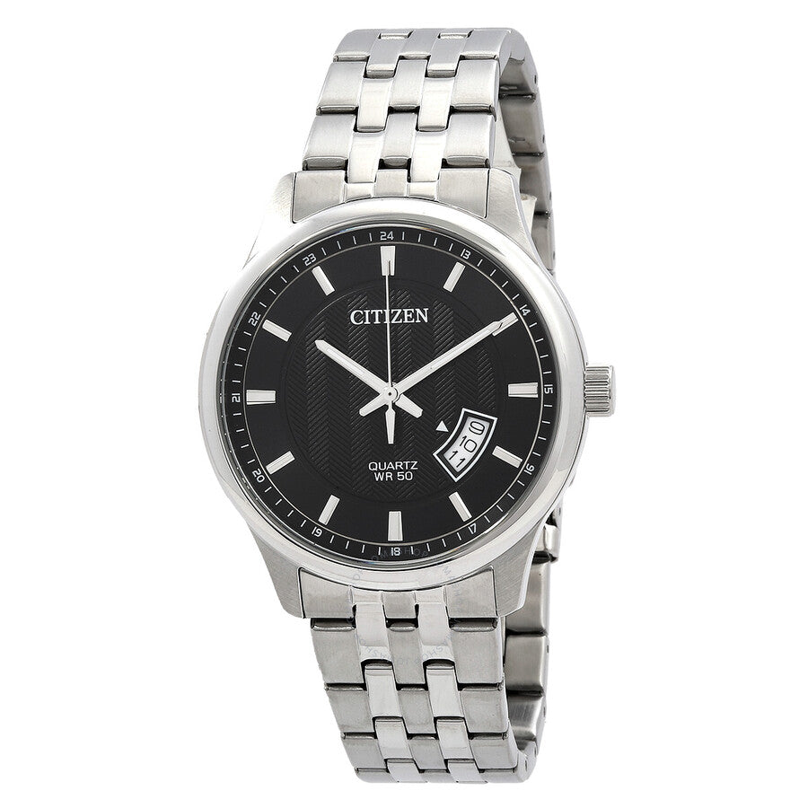 Citizen Quartz Black Dial Men's Watch BI1050-81E - The Watches Men & Co