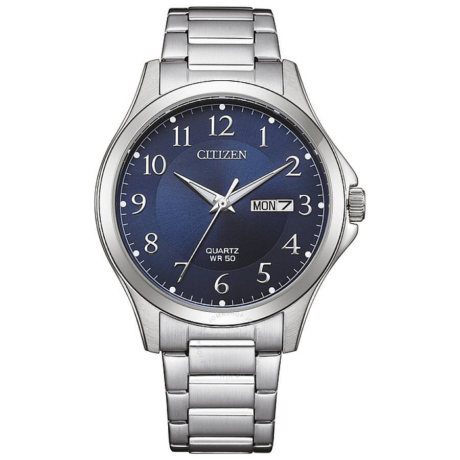 Citizen Quartz Blue Dial Men's Watch BF2021-82L - The Watches Men & Co