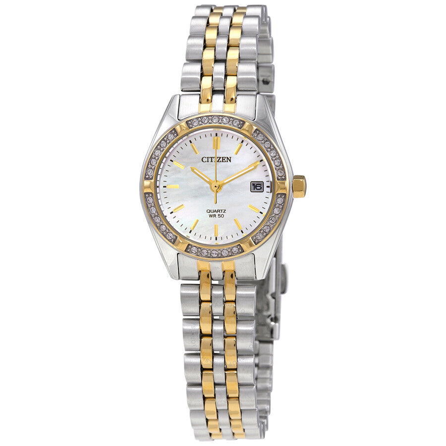 Citizen Quartz Crystal Ladies Watch EU6064-54D - The Watches Men & Co