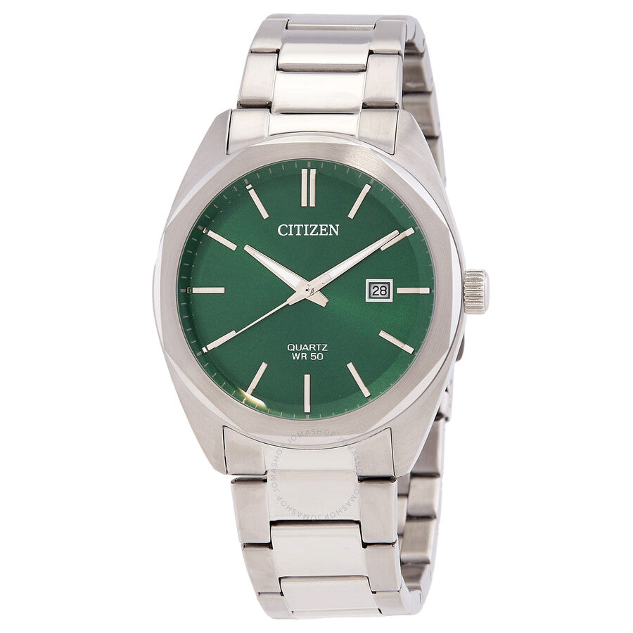 Citizen Quartz Green Dial Watch BI5110-54X - The Watches Men & Co