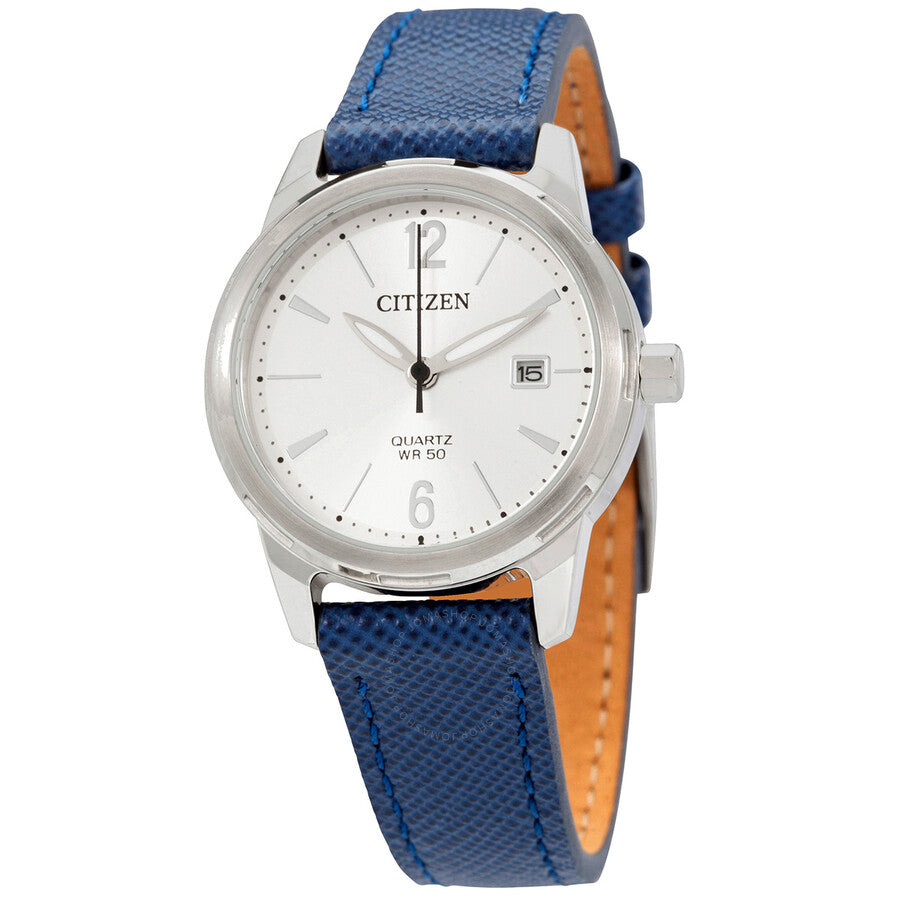 Citizen Quartz Silver Dial Ladies Watch EU6070-19A - The Watches Men & Co